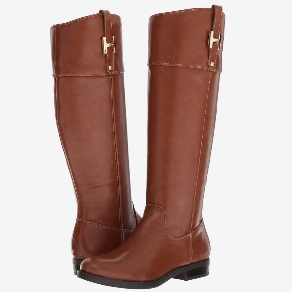 🌸TOMMY HILFIGER🌸 Shyenne Boots In Brown Size: 5.5